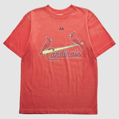 St. Louis Cardinals Majestic 2000s T-Shirt - Red - Vintage T-shirts