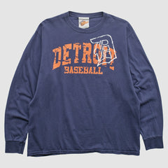 Detroit Tigers 2000s T-Shirt - Navy - Vintage T-shirts