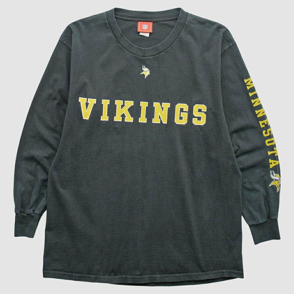 Minnesota Vikings NFL 2000s T-Shirt - Black T-shirts