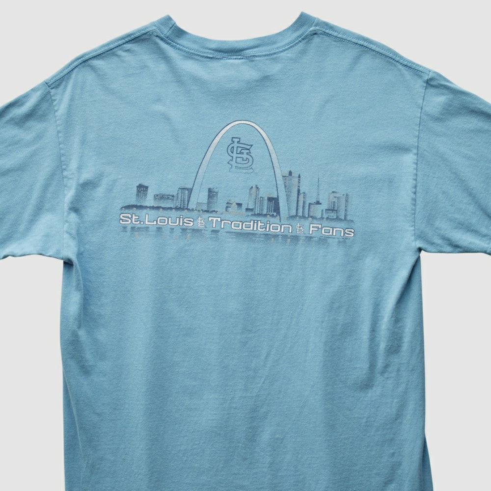 St. Louis Cardinals 2009 T-Shirt - Blue - Vintage T-shirts