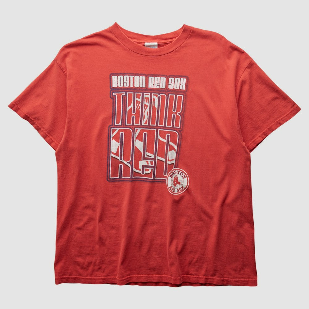 Boston Red Sox 2000s T-Shirt - Red - Vintage T-shirts