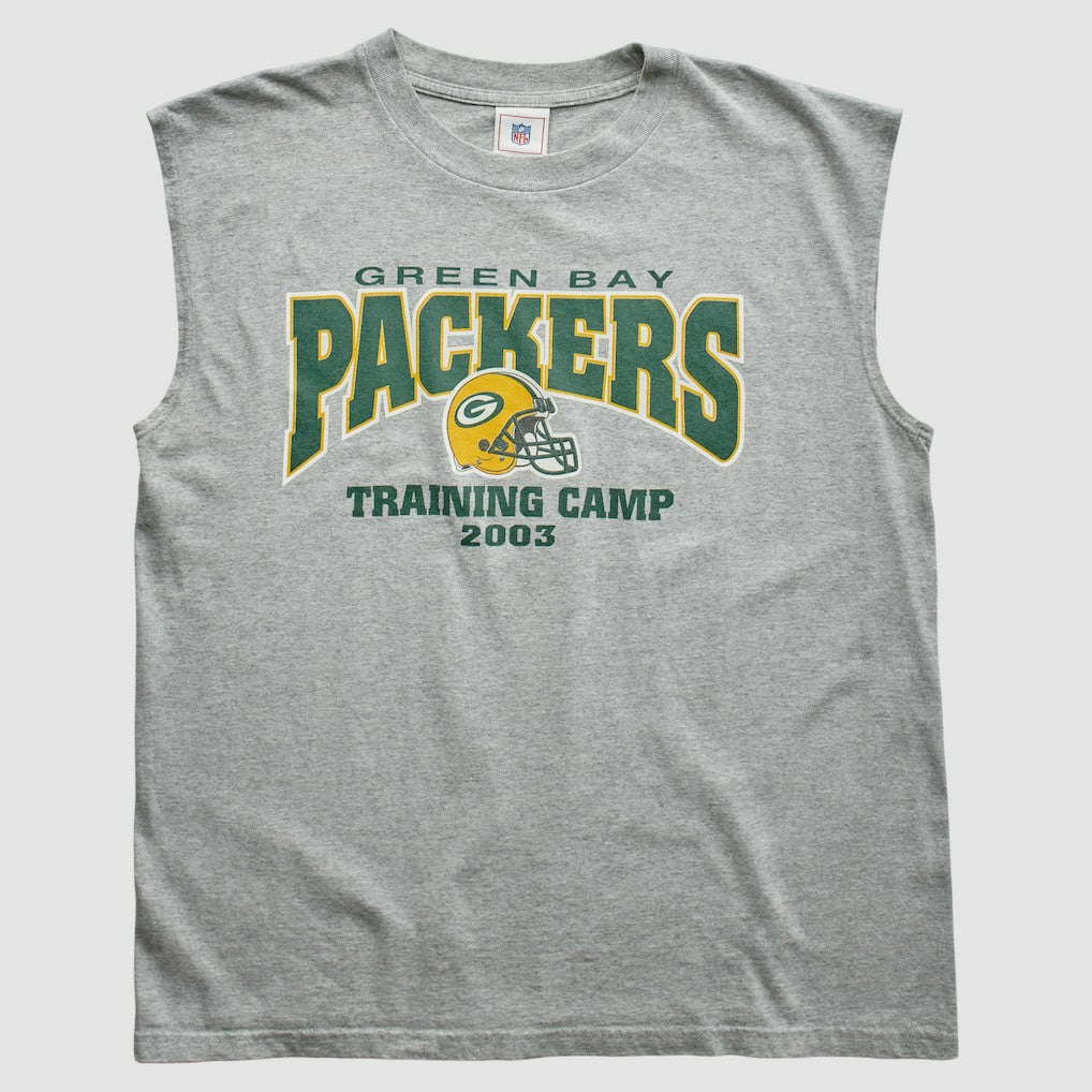 Green Bay Packers NFL 2003 T-Shirt - Heather Gray T-shirts