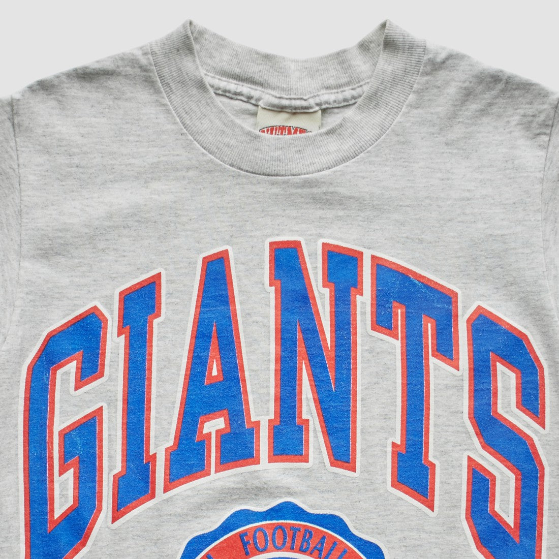 New York Giants Nutmeg Mills 90s T-Shirt - Heather Gray T-shirts