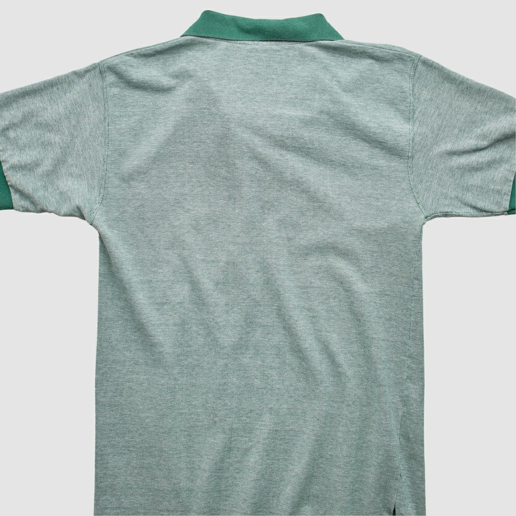 Green Bay Packers Majestic 90s Polo - Heather Gray