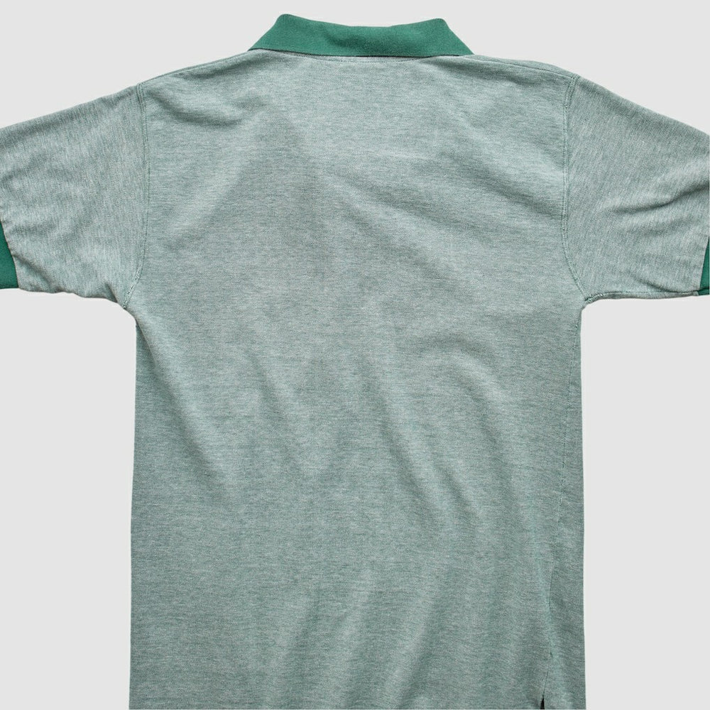 Green Bay Packers Majestic 90s Polo - Heather Gray