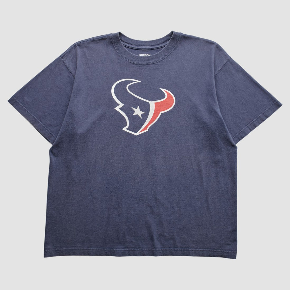 Houston Texans Reebok 2000s T-Shirt - Navy T-shirts