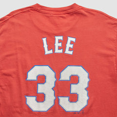 Texas Rangers Majestic 2010 T-Shirt - Red - Vintage T-shirts