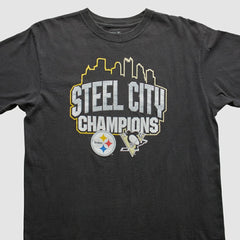 Pittsburgh Steelers Reebok 2009 T-Shirt - Black T-shirts