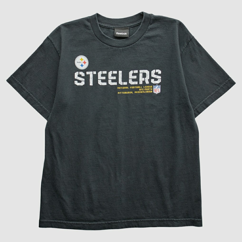 Pittsburgh Steelers Reebok 2000s T-Shirt - Black T-shirts