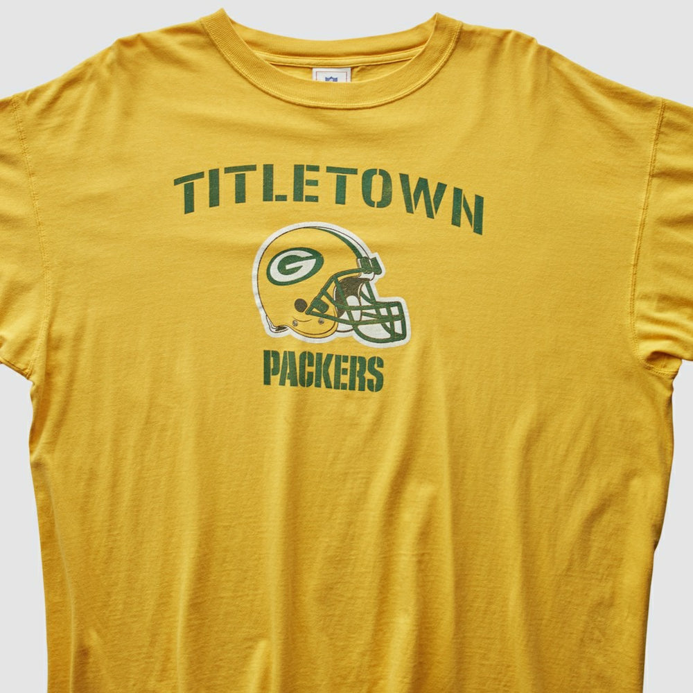 Green Bay Packers NFL 2000s T-Shirt - Yellow T-shirts