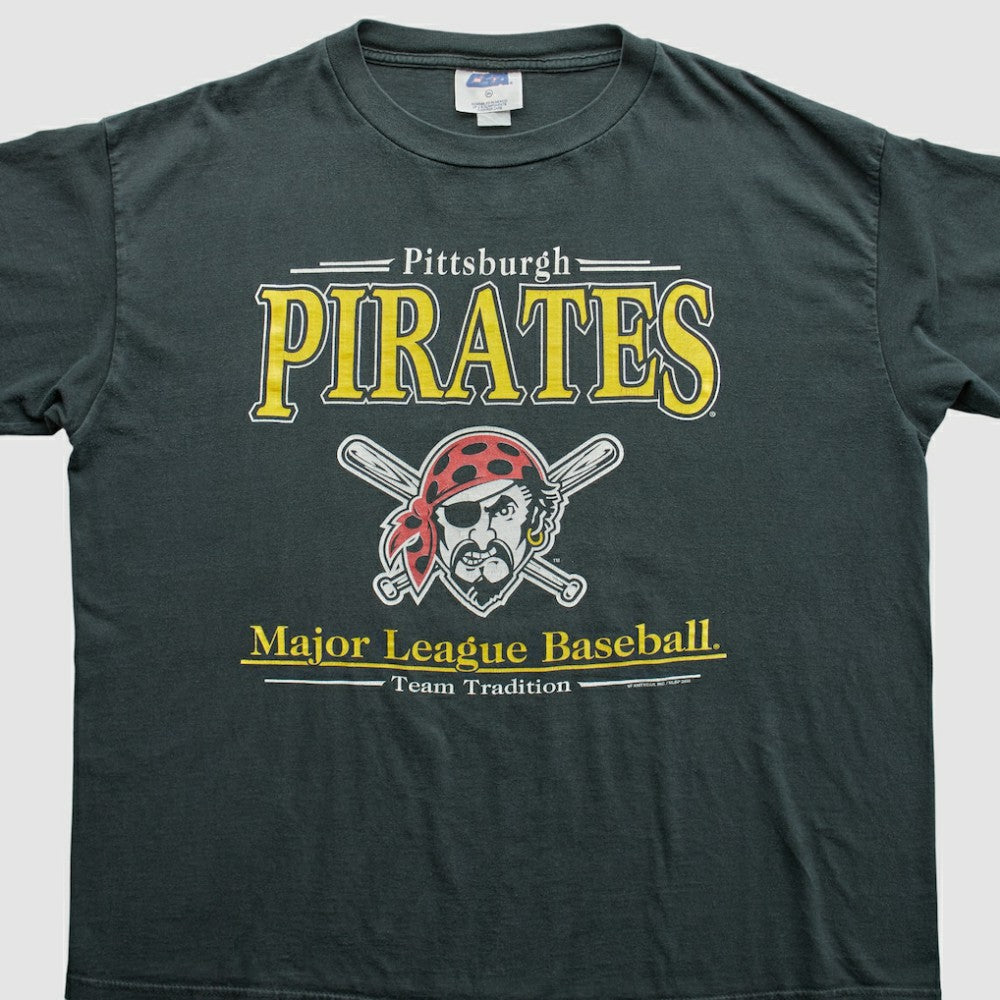 Pittsburgh Pirates CSA 2000 T-Shirt - Black - 2XVintage T-shirts