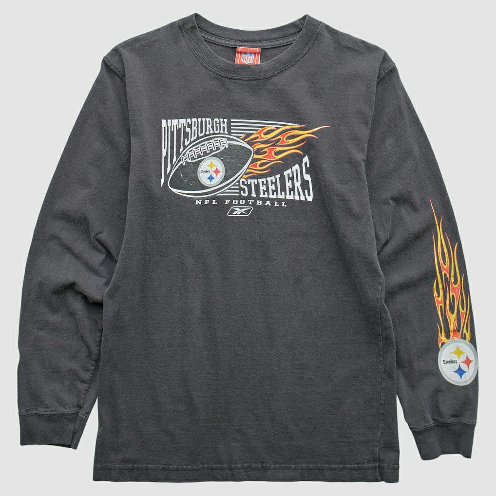 Pittsburgh Steelers NFL 2000s T-Shirt - Gray T-shirts