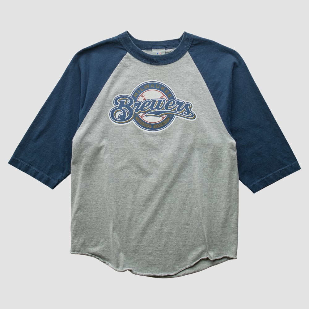 Milwaukee Brewers 2000s T-Shirt - Gray - Vintage T-shirts