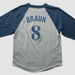 Milwaukee Brewers 2000s T-Shirt - Gray - Vintage T-shirts
