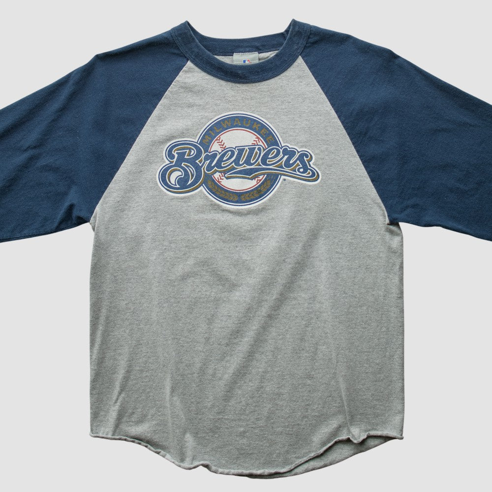 Milwaukee Brewers 2000s T-Shirt - Gray - Vintage T-shirts