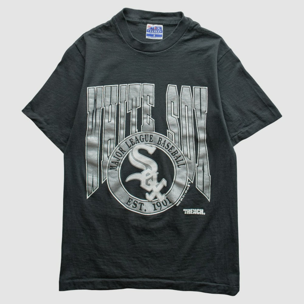 Chicago White Sox Trench 1990 T-Shirt - Black - XXVintage T-shirts
