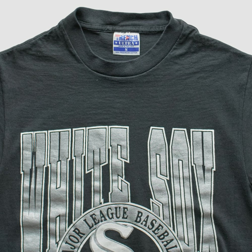 Chicago White Sox Trench 1990 T-Shirt - Black - XXVintage T-shirts