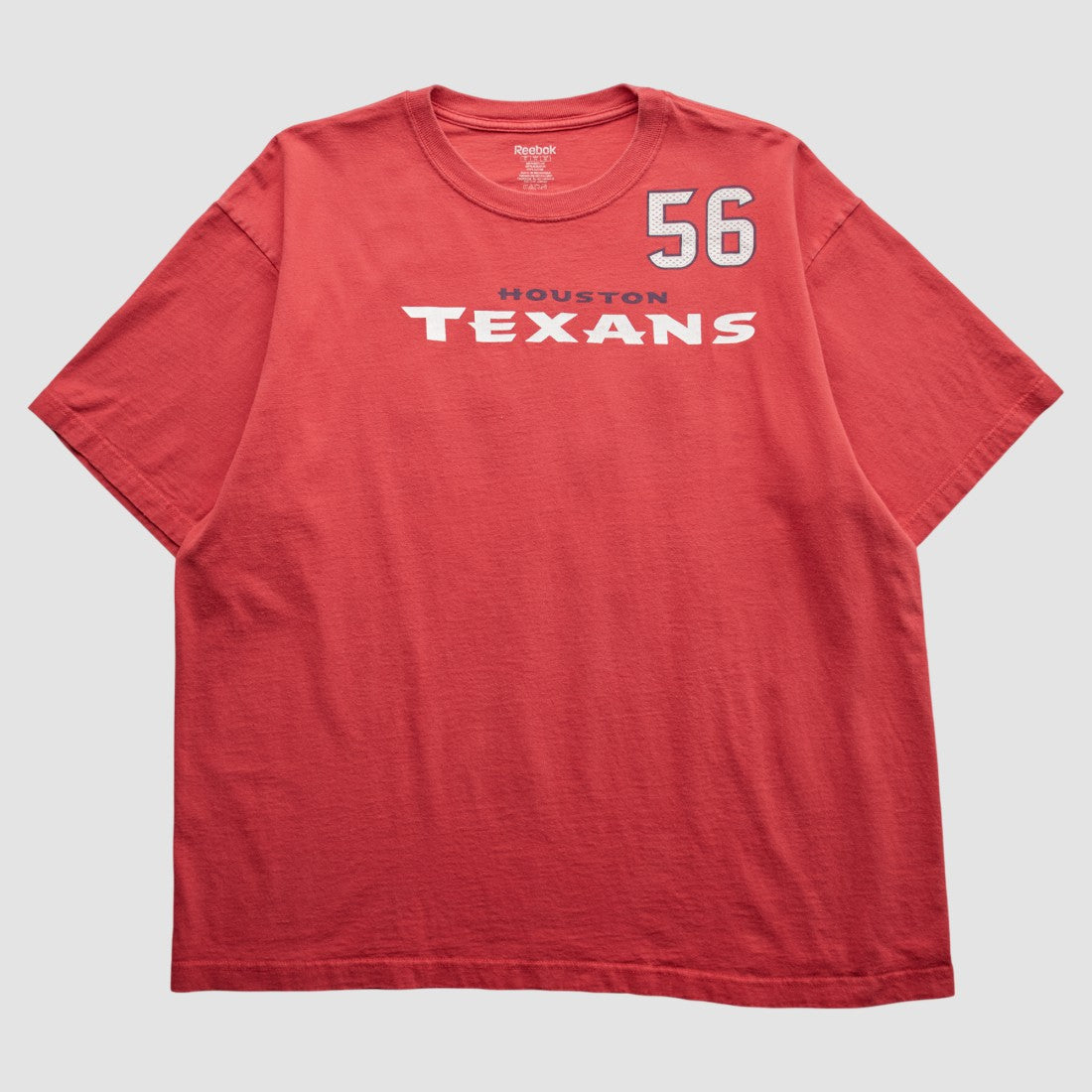 Houston Texans Reebok 2000s T-Shirt - Red T-shirts
