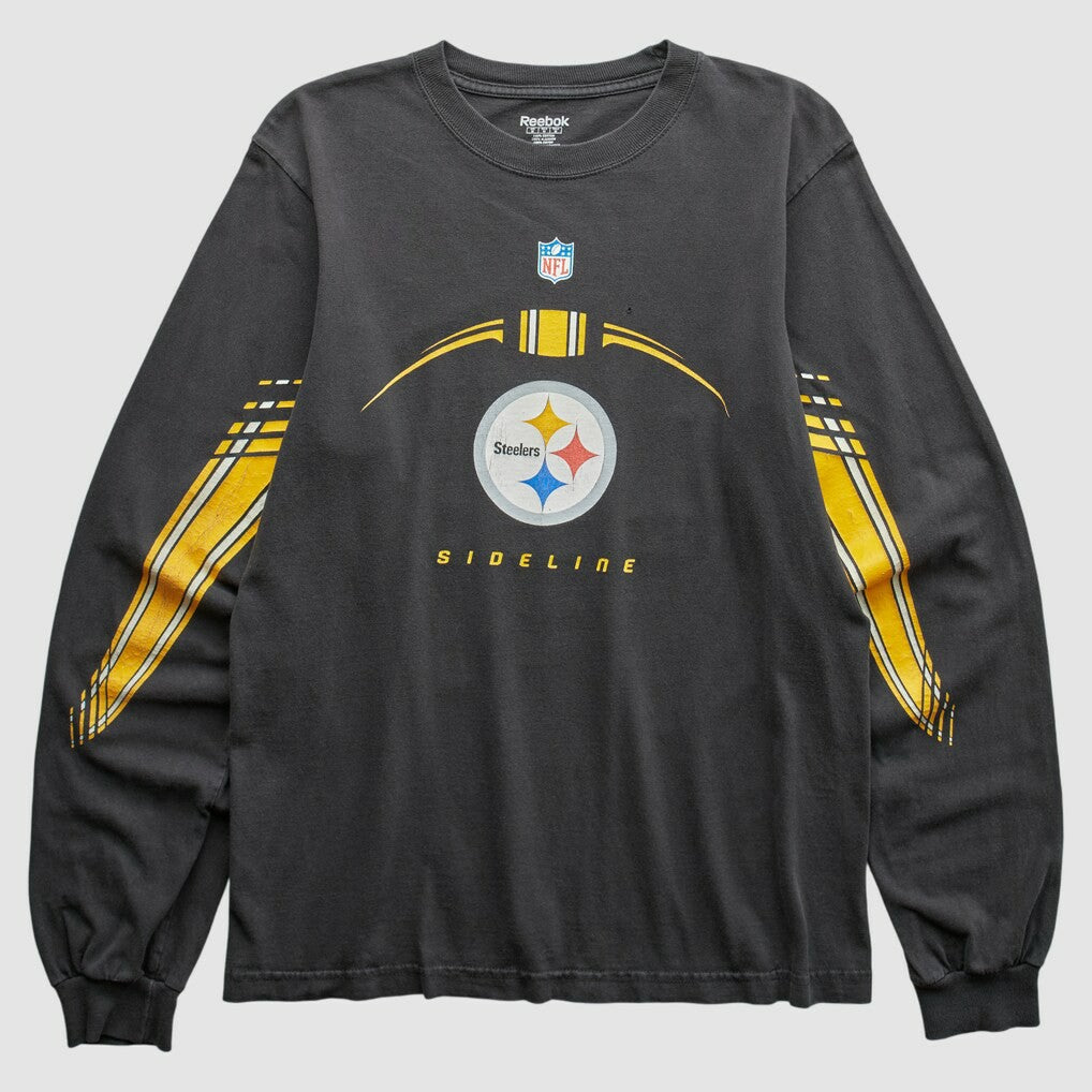 Pittsburgh Steelers Reebok 2000s T-Shirt - Black T-shirts