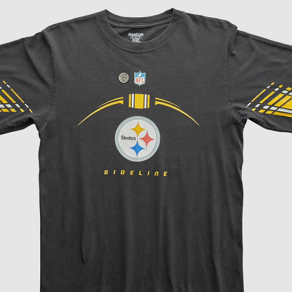 Pittsburgh Steelers Reebok 2000s T-Shirt - Black T-shirts
