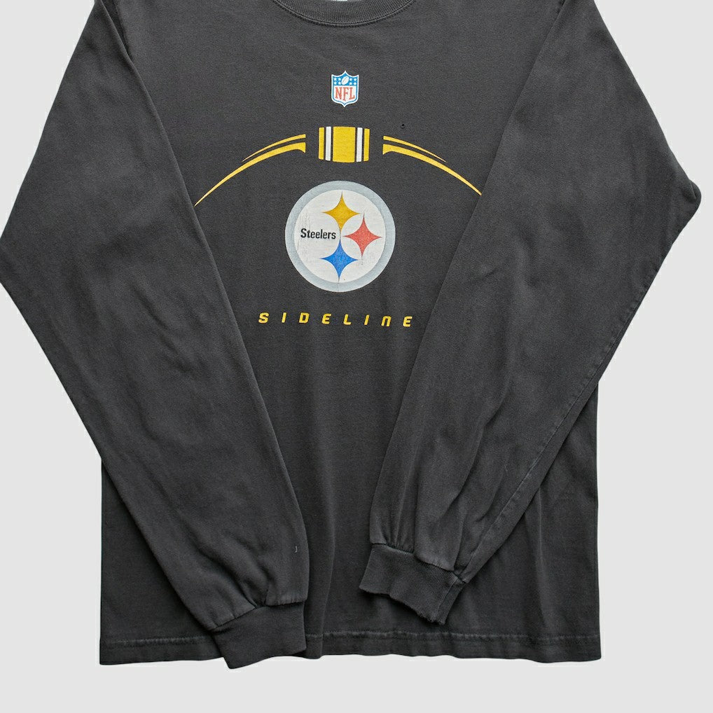 Pittsburgh Steelers Reebok 2000s T-Shirt - Black T-shirts