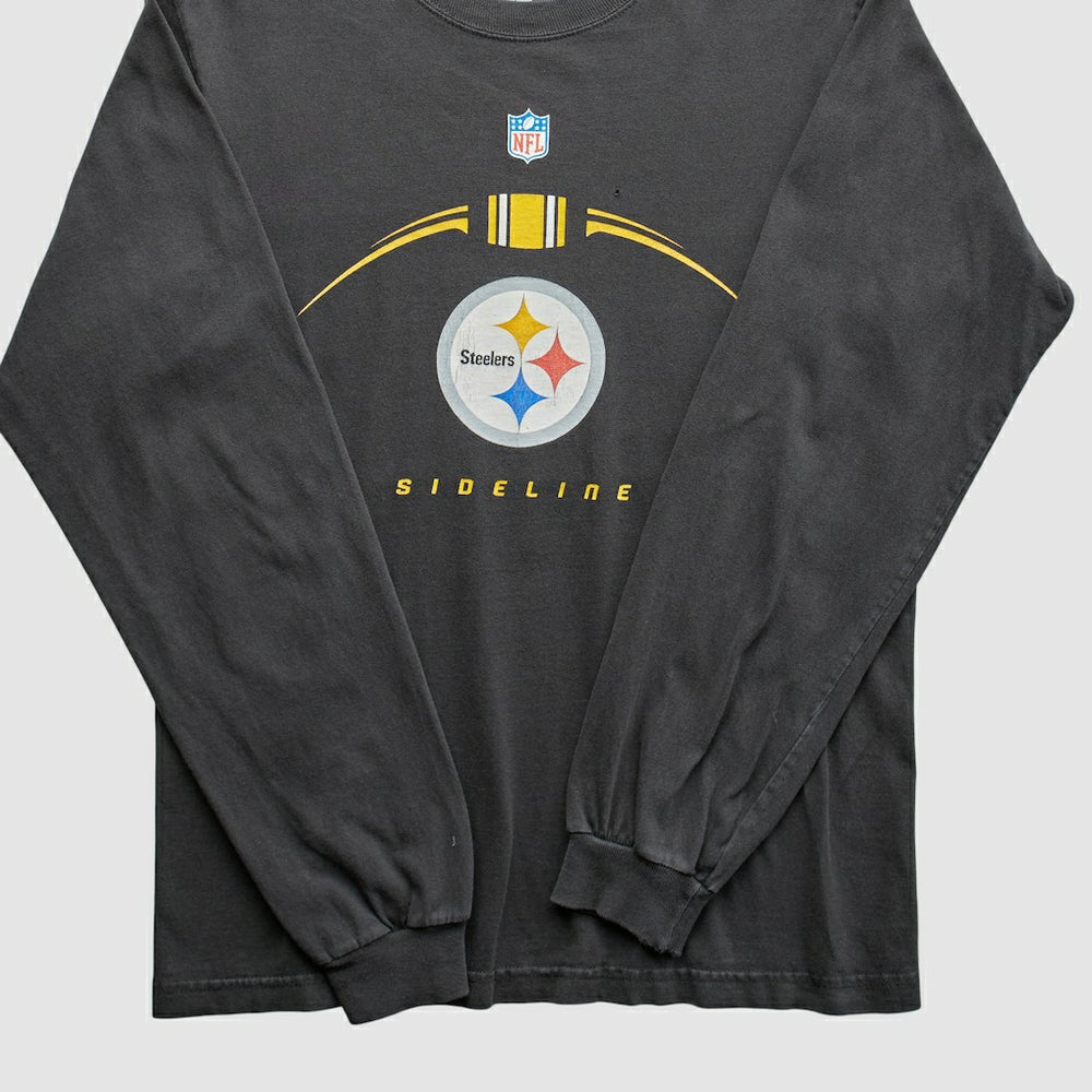 Pittsburgh Steelers Reebok 2000s T-Shirt - Black T-shirts