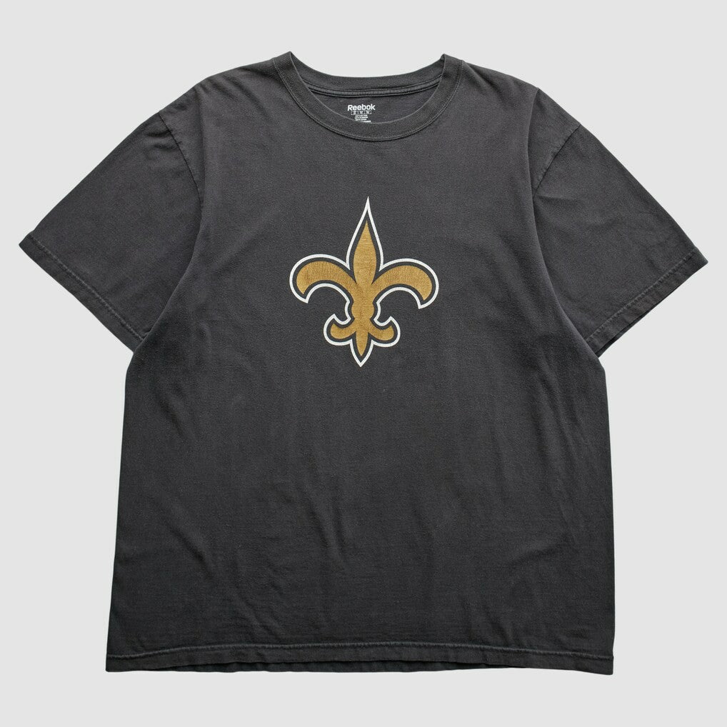 New Orleans Saints Reebok 2000s T-Shirt - Black T-shirts