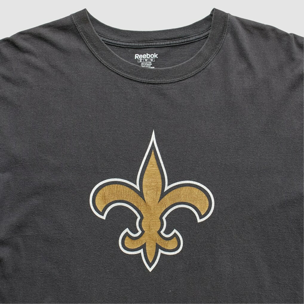 New Orleans Saints Reebok 2000s T-Shirt - Black T-shirts