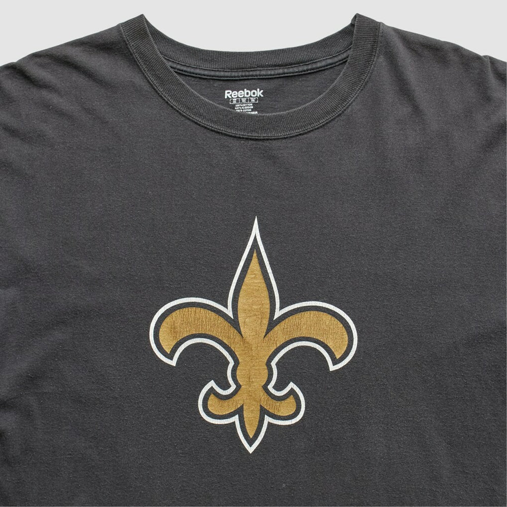 New Orleans Saints Reebok 2000s T-Shirt - Black T-shirts