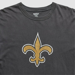 New Orleans Saints Reebok 2000s T-Shirt - Black T-shirts