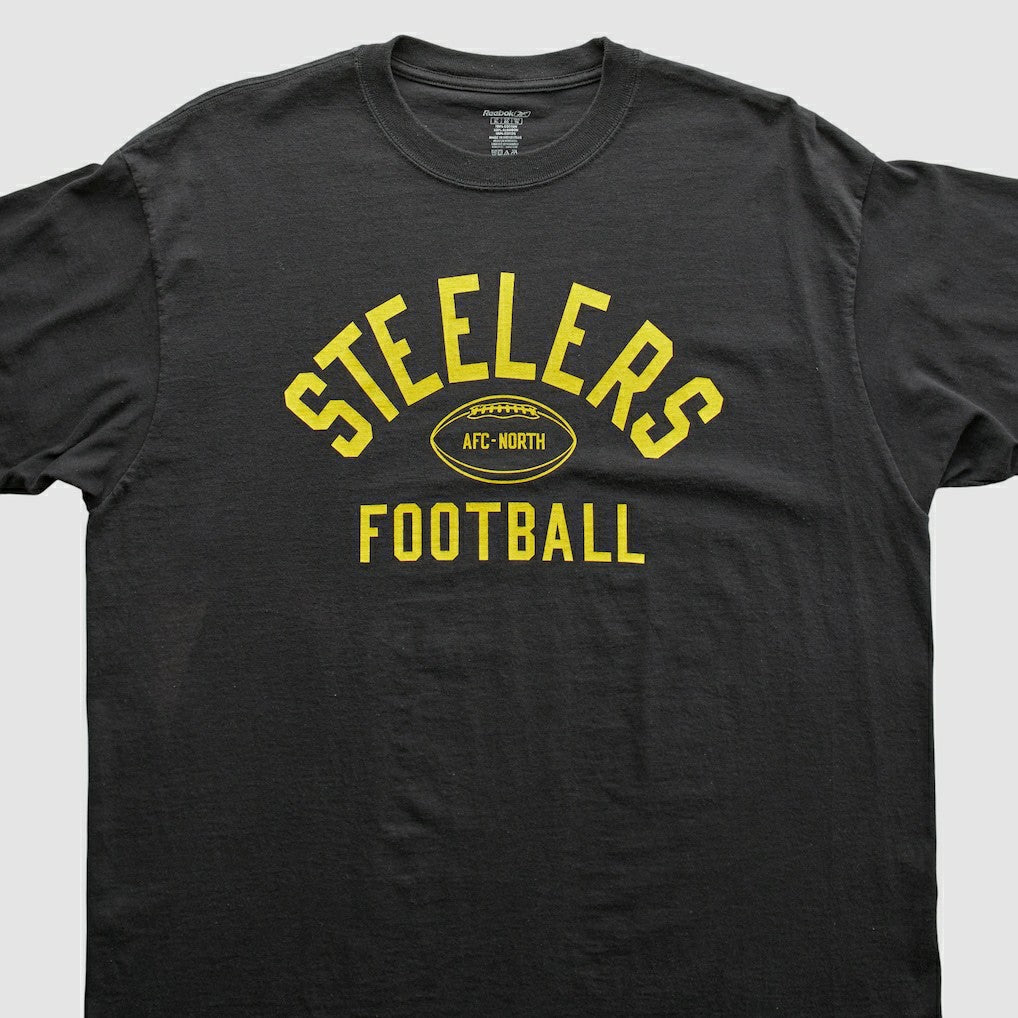 Pittsburgh Steelers Reebok 2000s T-Shirt - Black T-shirts