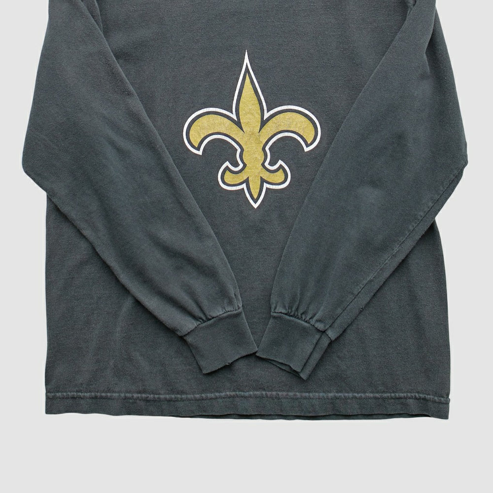 New Orleans Saints Reebok 2000s Long Sleeve T-Shirt - Black T-shirts