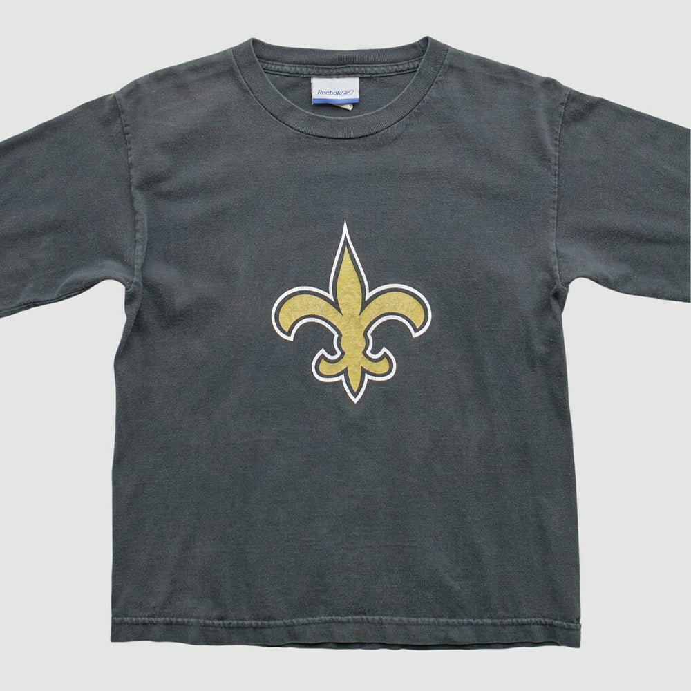 New Orleans Saints Reebok 2000s Long Sleeve T-Shirt - Black T-shirts