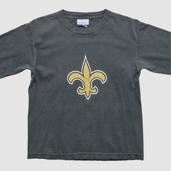 New Orleans Saints Reebok 2000s Long Sleeve T-Shirt - Black T-shirts