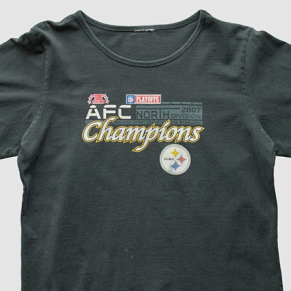 Pittsburgh Steelers 2007 T-Shirt - Black T-shirts