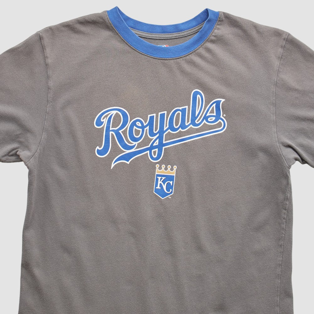 Kansas City Royals 2000s T-Shirt - Gray - XVintage T-shirts