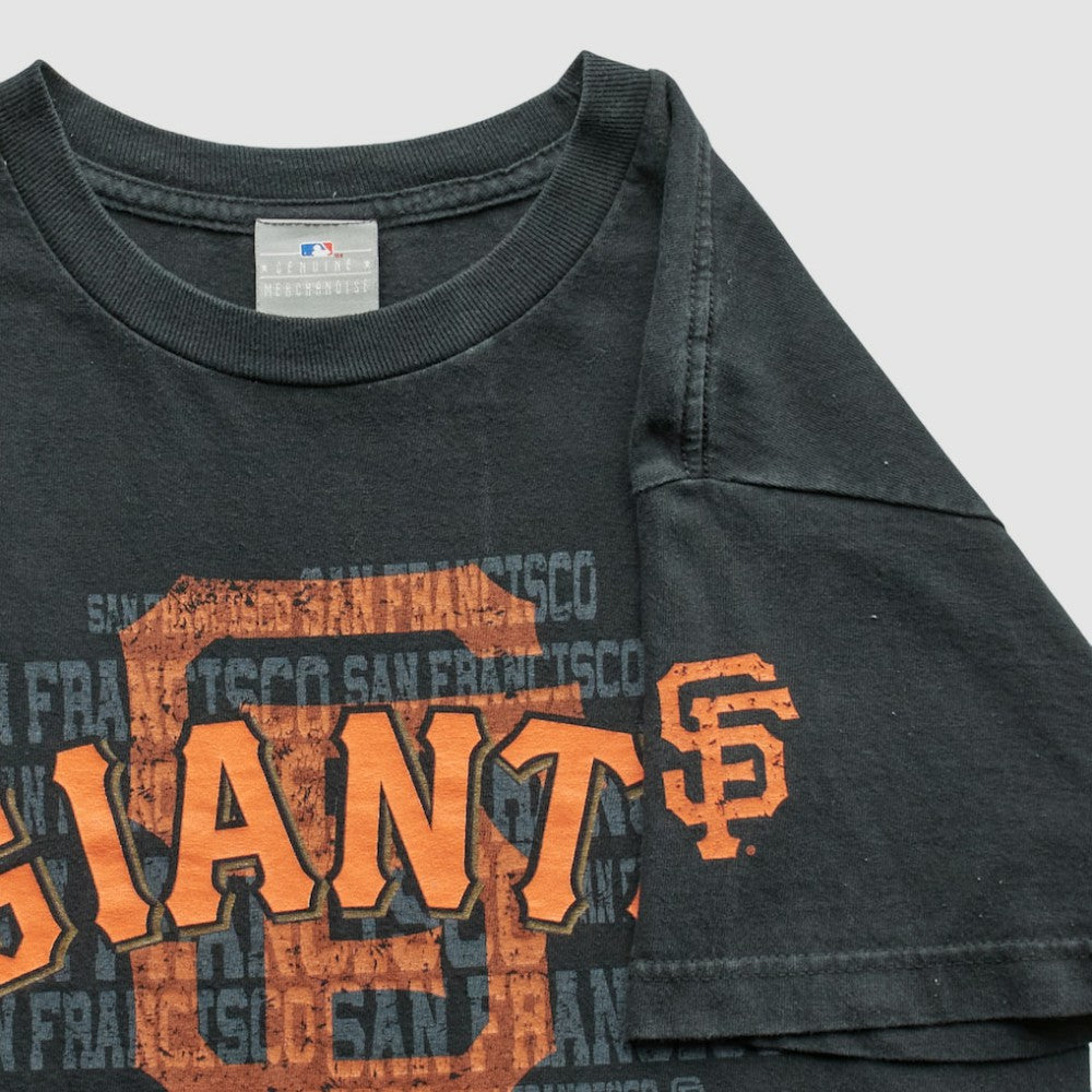 San Francisco Giants Genuine Merchandise 2000s T-Shirt - Black - XVintage T-shirts