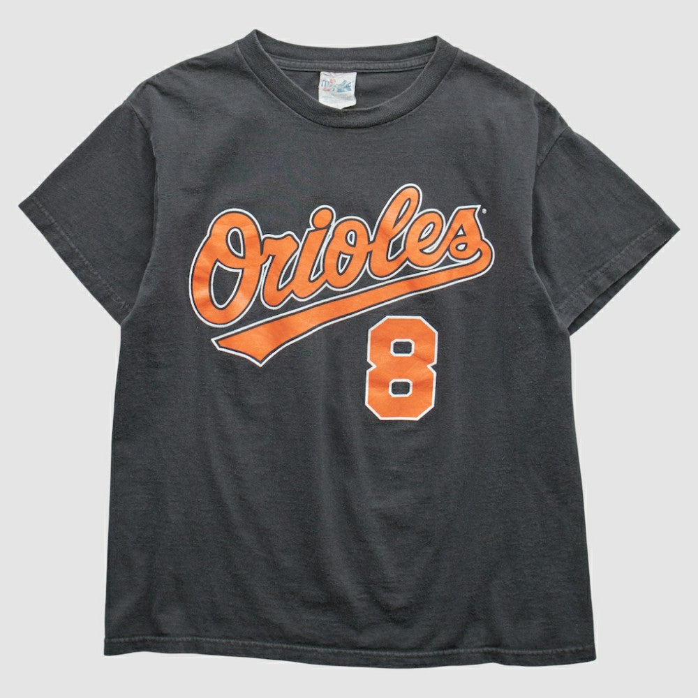 Baltimore Orioles Majestic 2000s T-Shirt - Gray - XVintage T-shirts