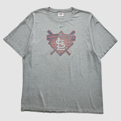 St. Louis Cardinals Nike 2000s T-Shirt - Gray - XVintage T-shirts