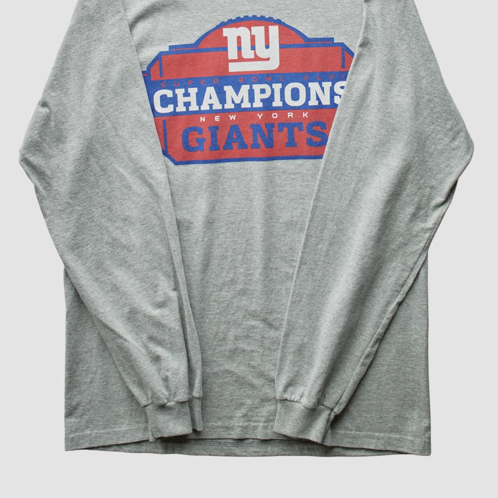 New York Giants Reebok 2012 T-Shirt - Gray T-shirts