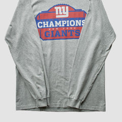 New York Giants Reebok 2012 T-Shirt - Gray T-shirts