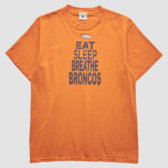 Denver Broncos NFL 2000s T-Shirt - Orange T-shirts