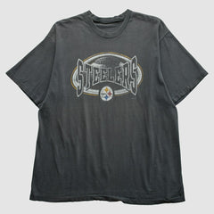 Pittsburgh Steelers 90s T-Shirt - Gray T-shirts