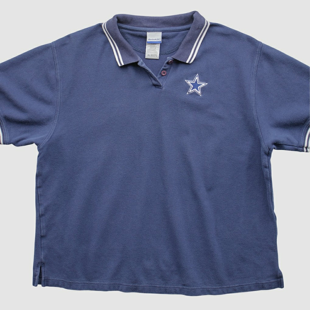 Dallas Cowboys Reebok 2000s Polo - Navy