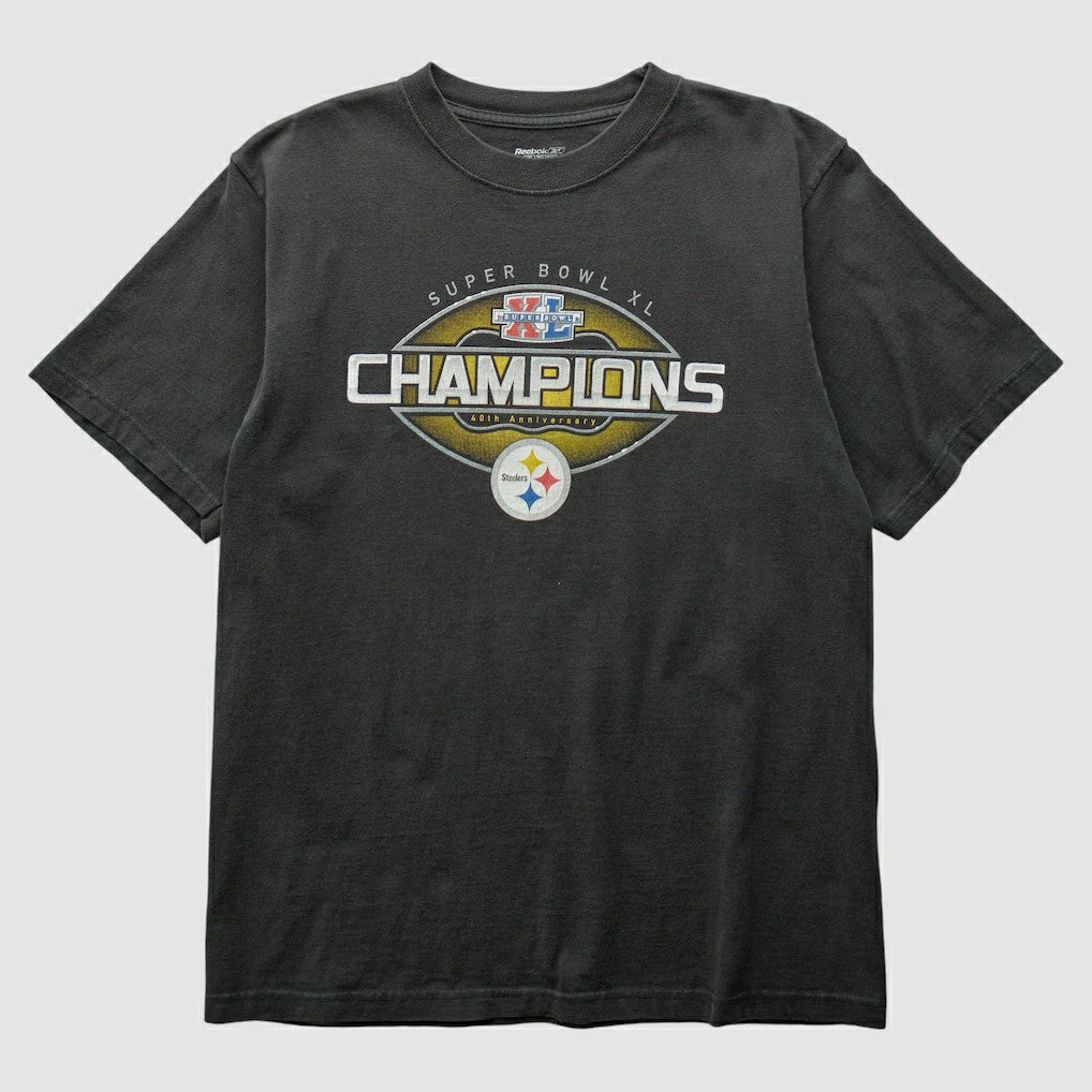 Pittsburgh Steelers Reebok 2006 T-Shirt - Black T-shirts