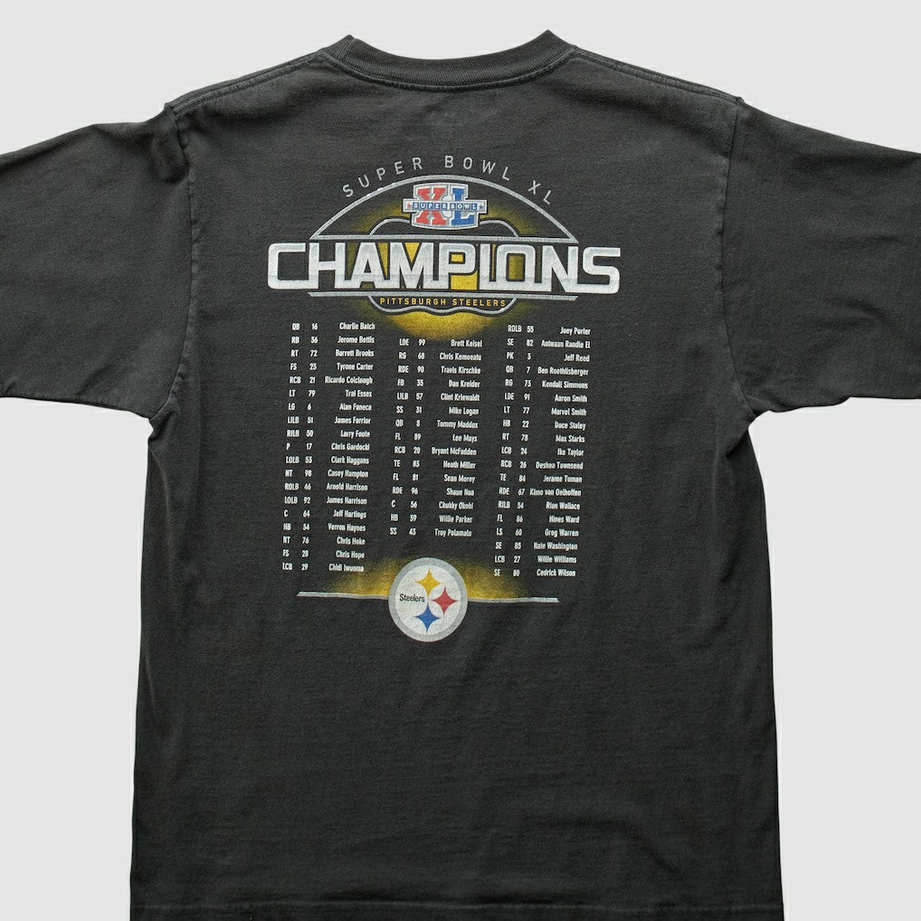 Pittsburgh Steelers Reebok 2006 T-Shirt - Black T-shirts