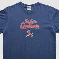 St. Louis Cardinals 2000s T-Shirt - Blue - Vintage T-shirts