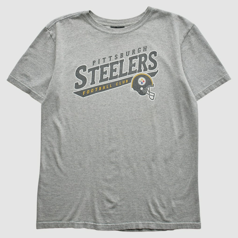 Pittsburgh Steelers Reebok 2000s T-Shirt - Gray T-shirts