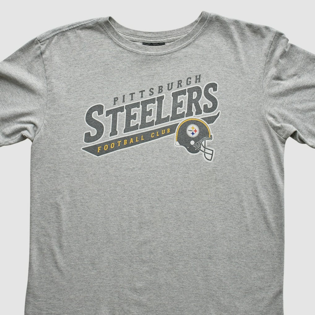 Pittsburgh Steelers Reebok 2000s T-Shirt - Gray T-shirts