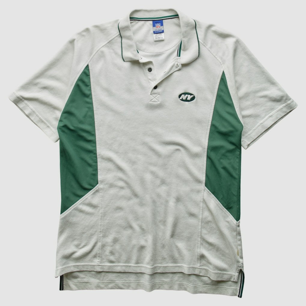 New York Jets Reebok 2000s Polo - 3 Buttons T-Shirt T-shirts
